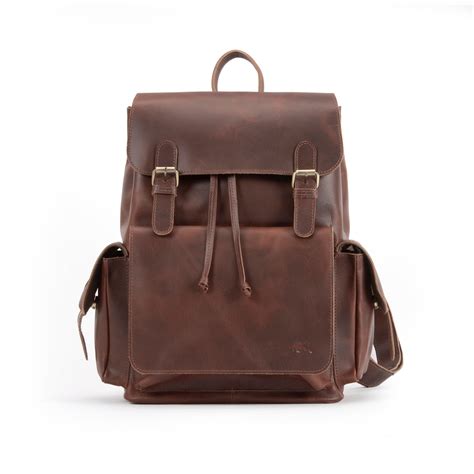 oakley leather backpack.